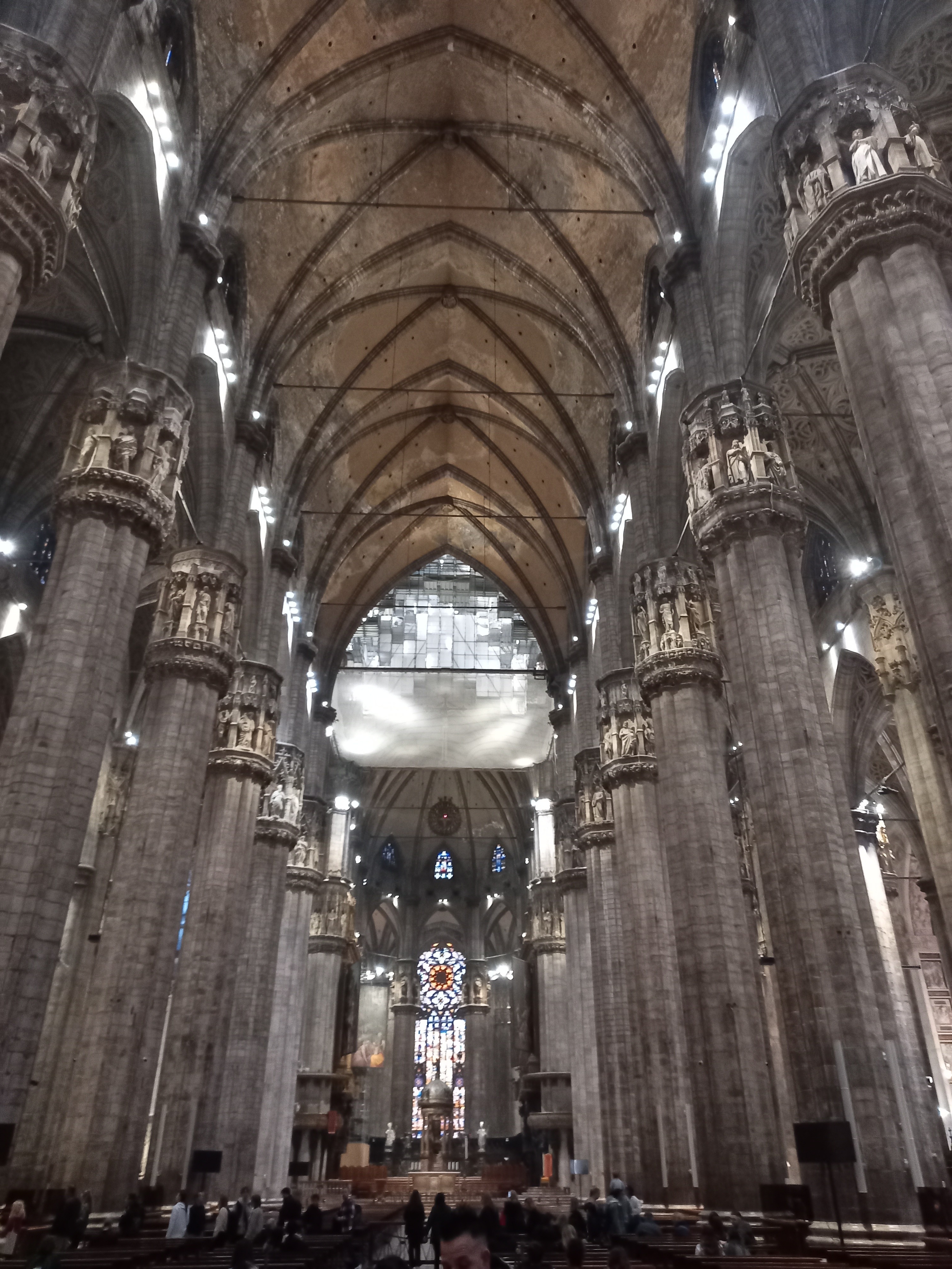 L'interno del Duomo di Milano