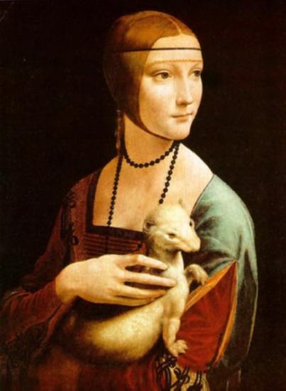 Dama dall'ermellino di Leonardo