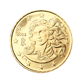 Moneta da 0,10 euro - La Primavera