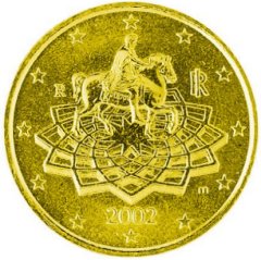 Moneta da 0,50 euro - Marco Aurelio