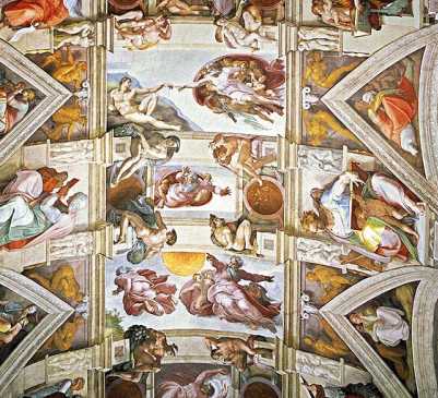 Genesi - Cappella Sistina di Michelangelo