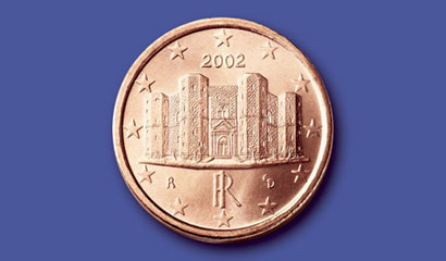 Moneta da 0,01 euro - Castel del Monte