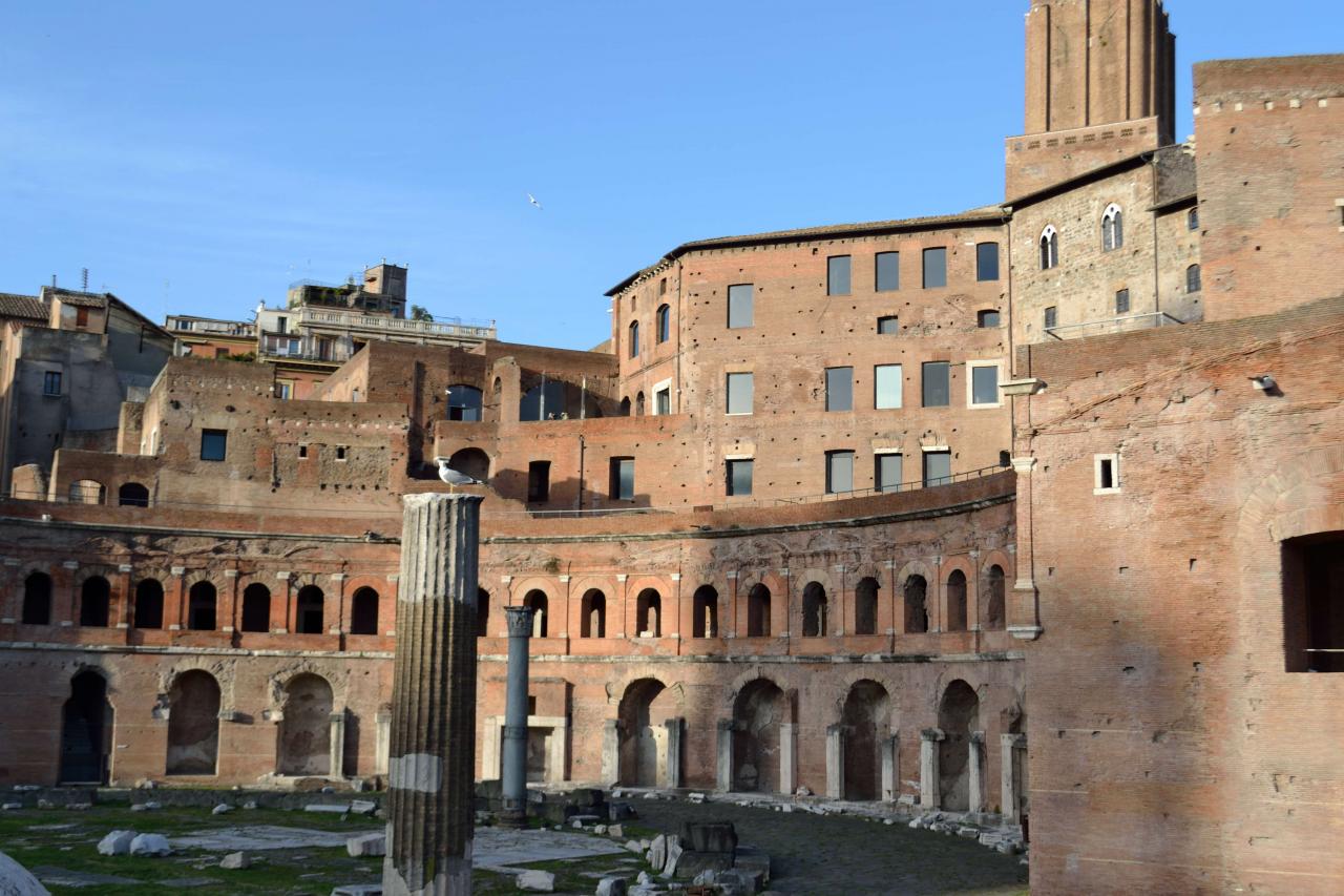 Il mercato di Traiano - Roma antica
