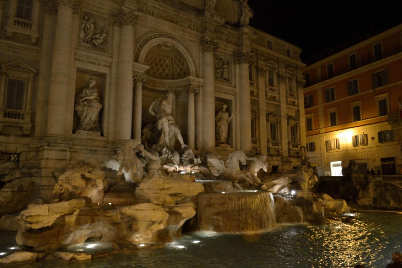 La fontana di Trevi - Roma