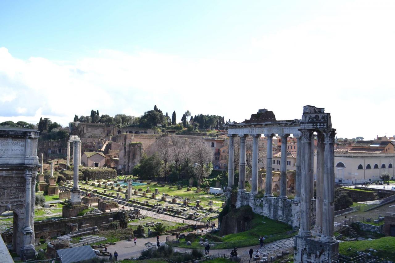 Il foro romano - Roma antica