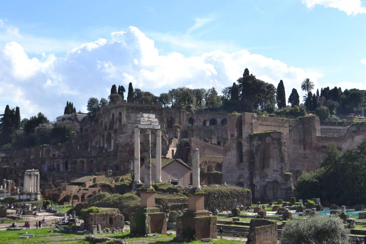 Il foro romano - Roma antica