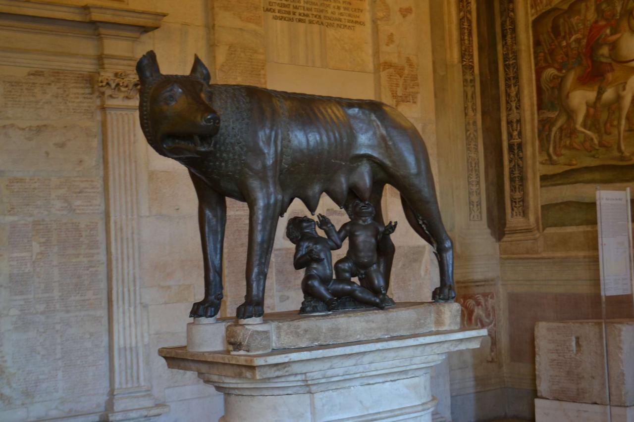 La lupa capitolina - Musei capitolini - Roma