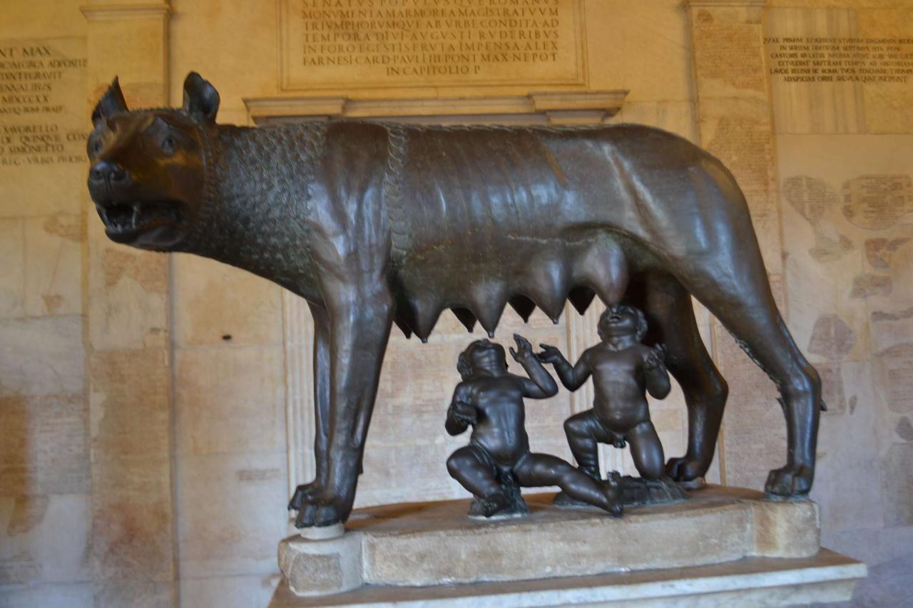 La lupa capitolina - Musei capitolini - Roma