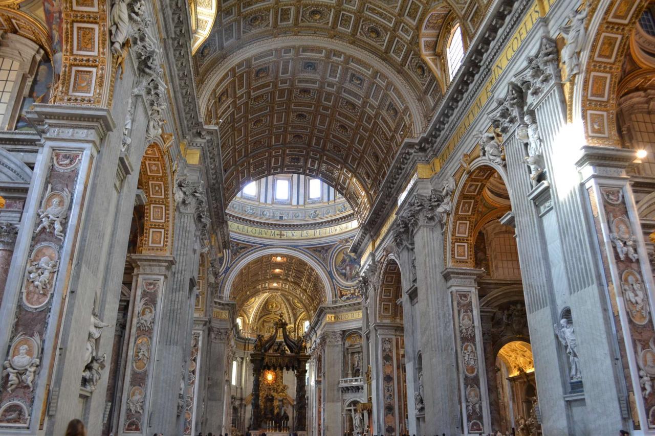La basilica di San Pietro - Vaticano - Roma