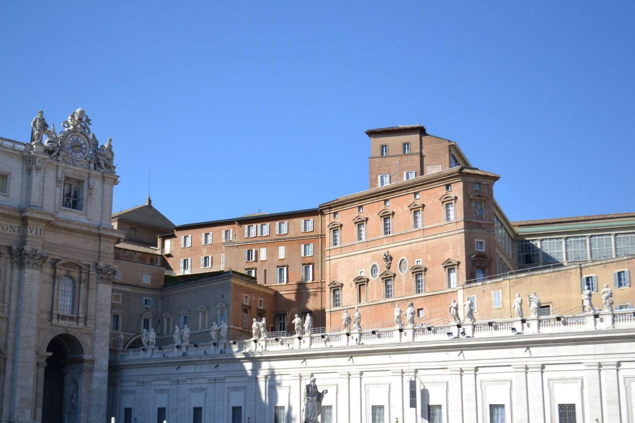 Dalla piazza San Pietro - Vaticano - Roma