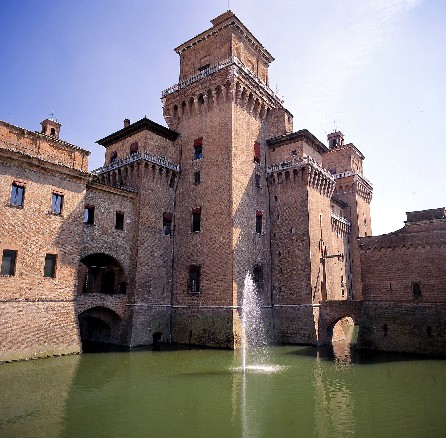 Il castello d'Este a Ferrara