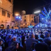 Un momento dello show di perugia foto crocchioni